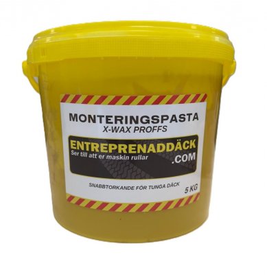 Monteringspasta för däck